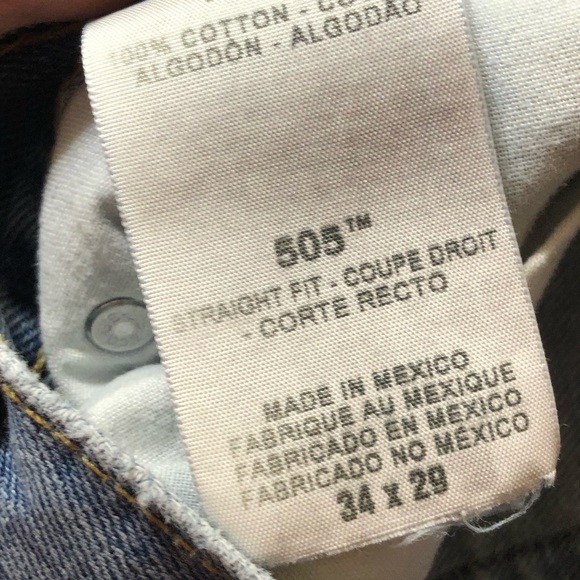 Levi’s 505 Straight Leg Jean - Picture 4 of 9